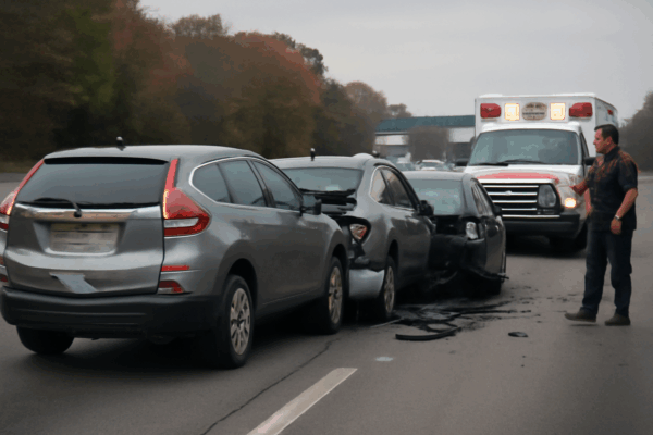 Chain-Reaction Thanksgiving Corridor Crashes — Who Pays in a Multi-Vehicle Pileup on I-75/I-16?