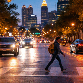 How Georgia’s Shorter Days Increase Pedestrian Accident Risks