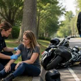 Motorcycle Passenger Injuries in Georgia: Who Can Be Held Liable After a Crash?