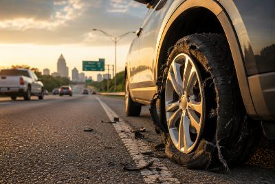 August Heat and Tire Blowouts: Liability After a Georgia Highway Crash